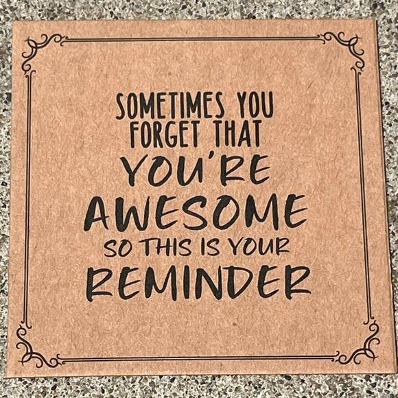 Stone Bracelet New You are Awesome Positive Affirmation Stretches Gift Present - Picture 3 of 3